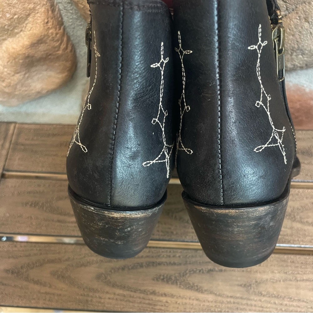 LIBERTY Black DALIA Zip ANKLE Boots BOOTIES 9 - Picture 6 of 14